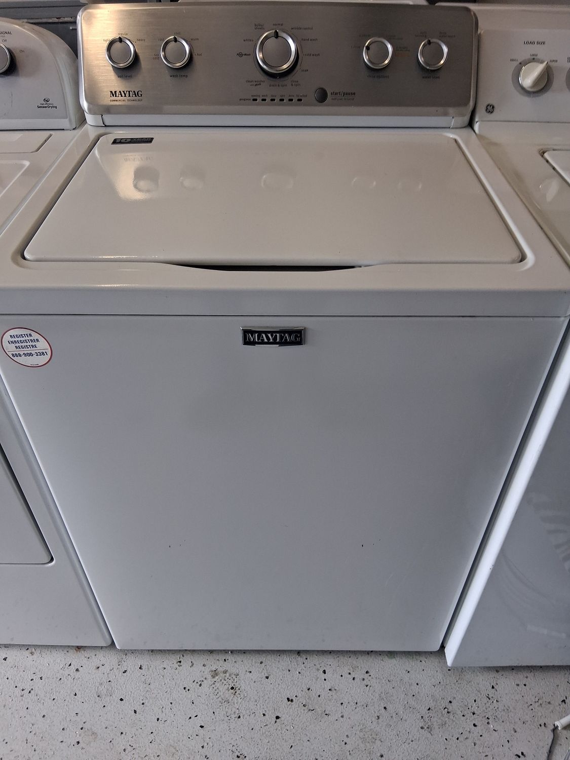 Top Load Washer Model# MVWC565FW2