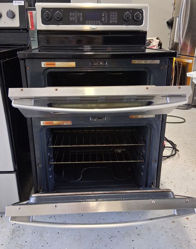 Double Oven | MN: GGE350LWS00 BLK/SIL