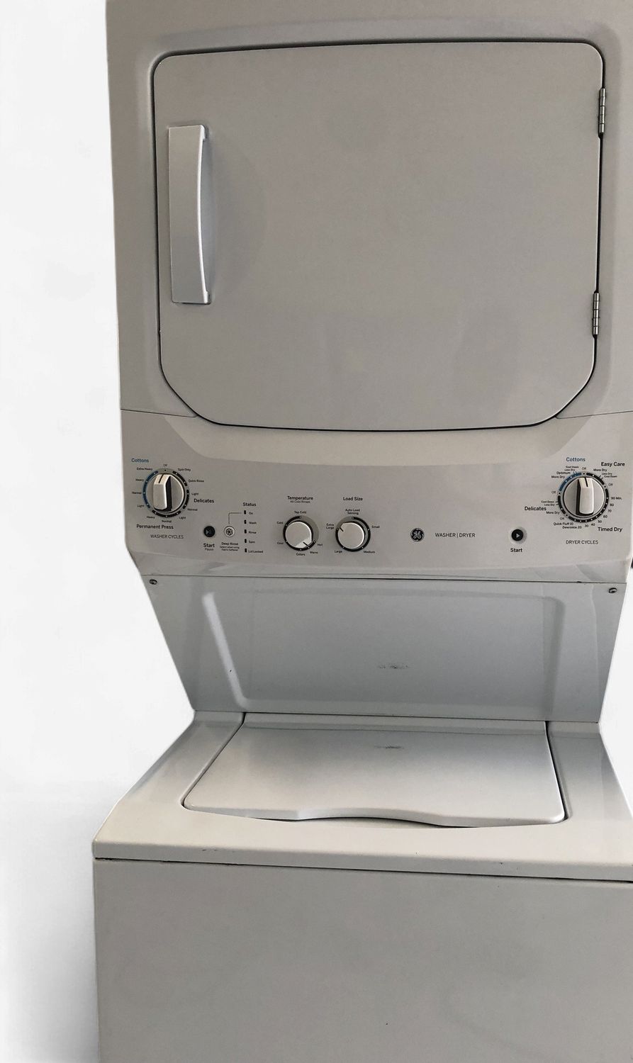 Stack washer and dryer | Mn: GUD27ESSJ1WW