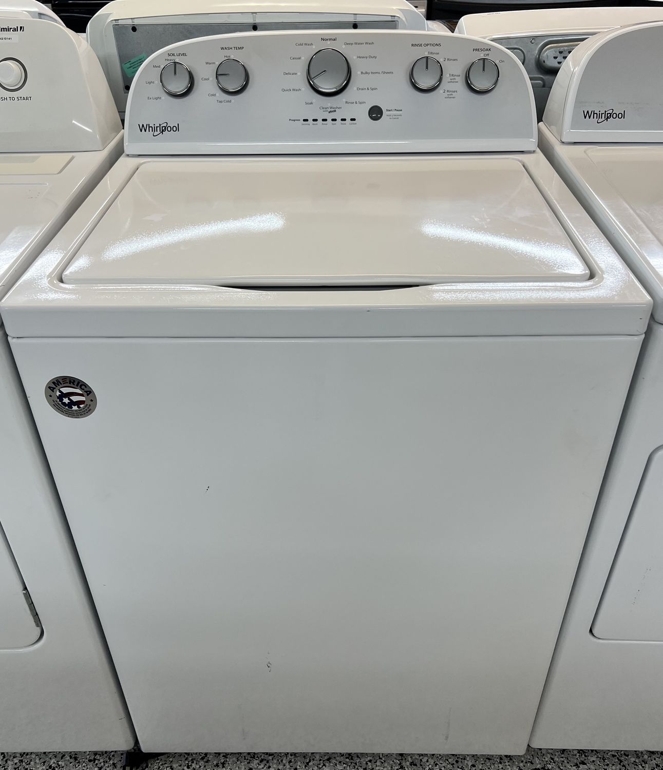 Top Load Washer | MN: WTW5000DW3