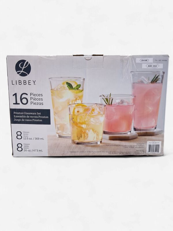 Preston Glassware Set