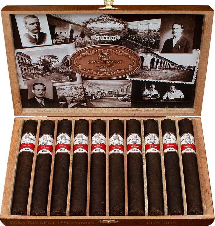 Casa Turrent:Casa Turrent 1880 Doble Maduro Doble Robusto Box