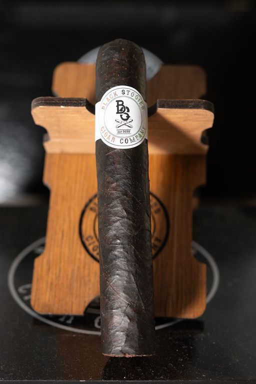 Black Stogies:Black Stogies Mint Condition Robusto Box