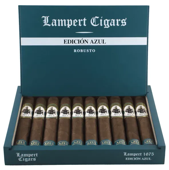 Lampert Cigars:Lampert 1675 Azul Toro Box