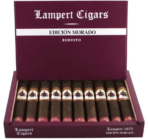 Lampert Cigars:Lampert 1675 Morado Robusto Box 20 CT Lampert Cigars:Lampert 1675 Morado Robusto Box 20 CT