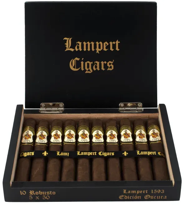 Lampert Cigars:Lampert 1593 Oscura Toro  Box