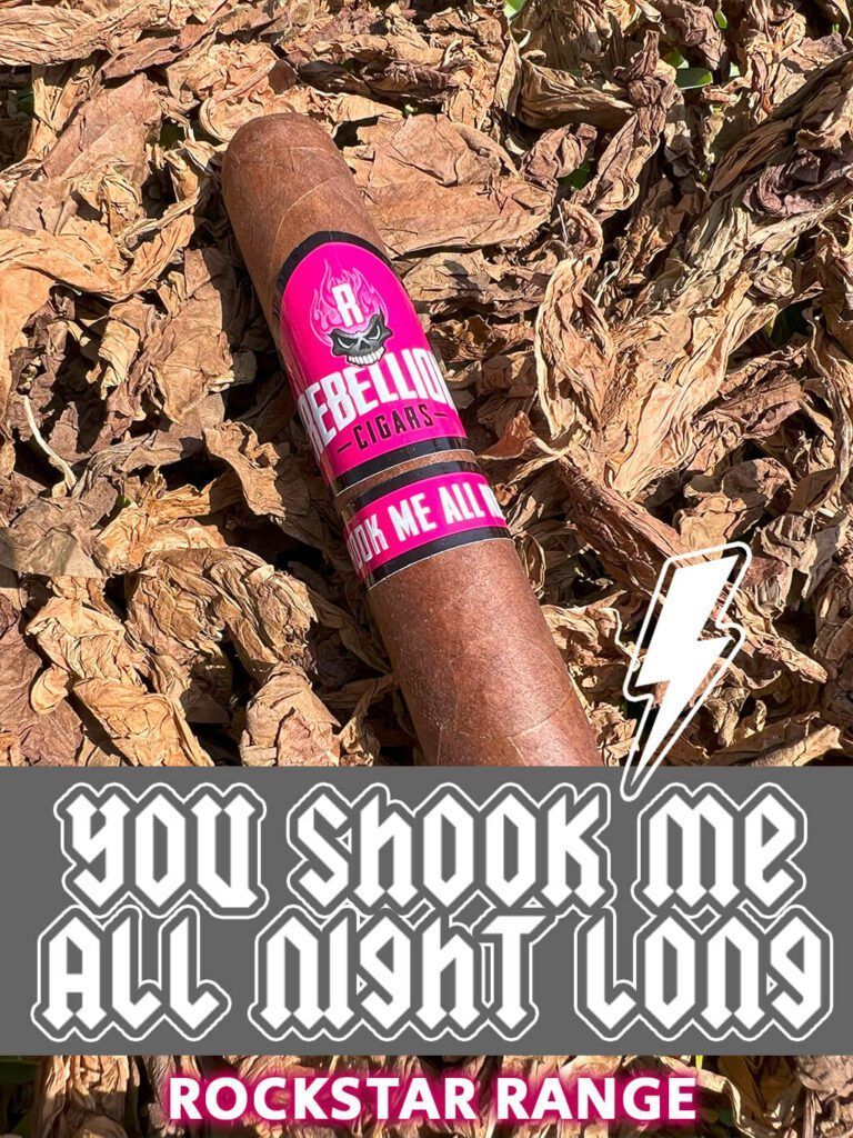 Rebellion Cigars:Rebellion Rock Star You Shook Me All Night Long Robusto Box