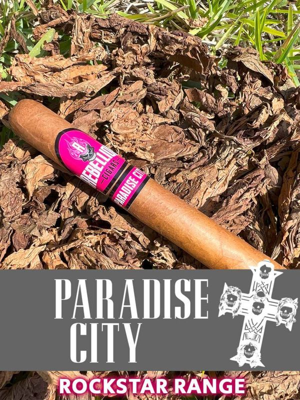 Rebellion Cigars:Rebellion Rock Star Paradise City Robusto Box 21 CT Rebellion Cigars:Rebellion Rock Star Paradise City Robusto Box 21 CT