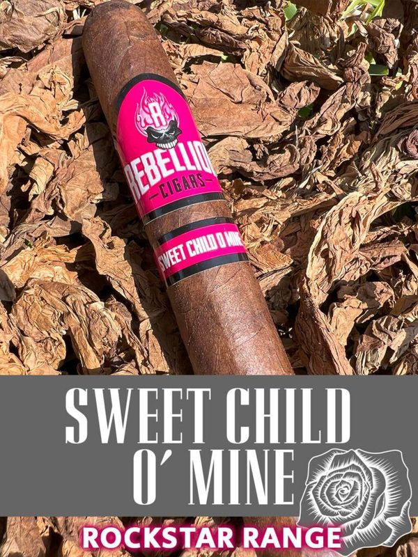Rebellion Cigars:Rebellion Rock Star Sweet Child O Mine Gordo Box 21 CT Rebellion Cigars:Rebellion Rock Star Sweet Child O Mine Gordo Box 21 CT
