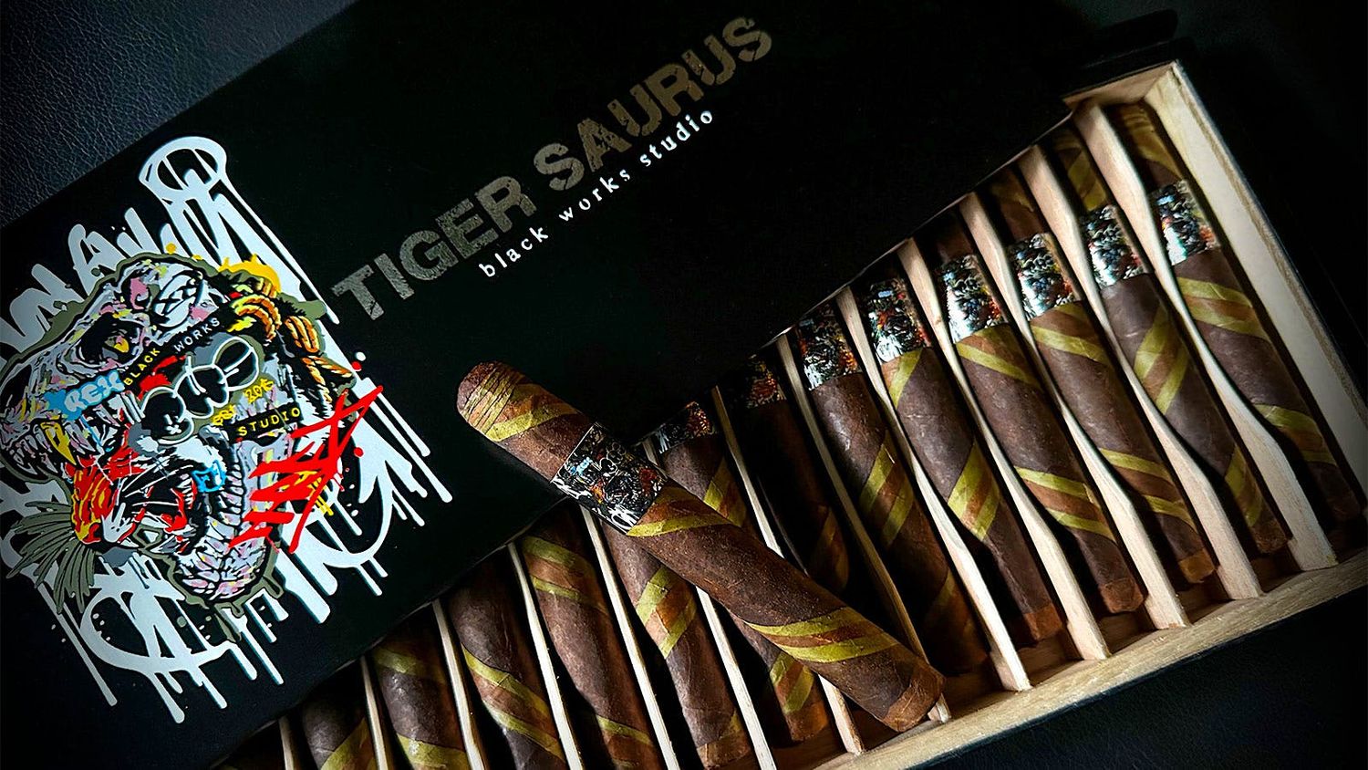 Black Works Studios Tigersaurus Limited Edition (5.5×48 Black Works Studios Tigersaurus Limited Edition (5.5×48