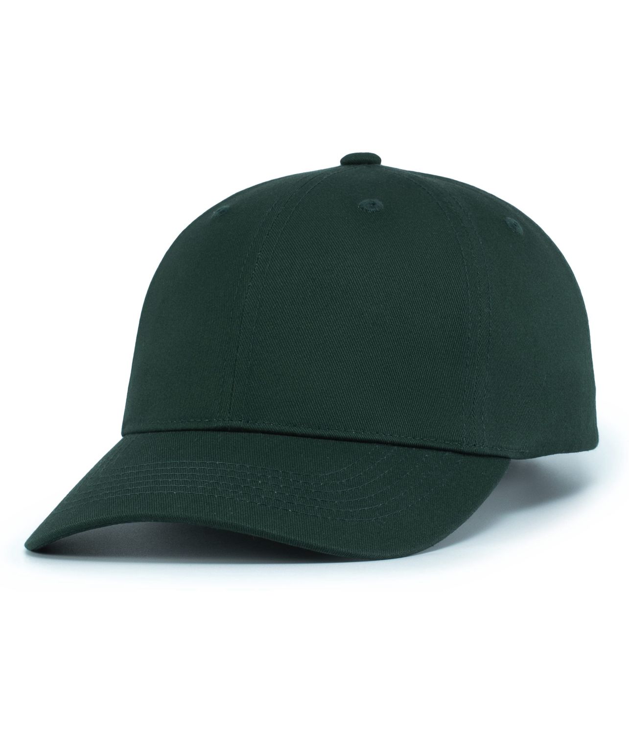 6115 LOW-PROFILE UNSTRUCTURED SNAPBACK, Colour: DARK GREEN, Size: OSFM