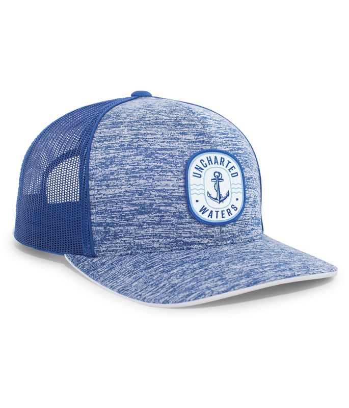 106C AGGRESSIVE HEATHER TRUCKER SNAPBACK