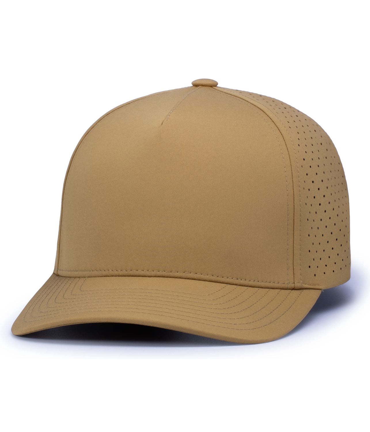 P424  WEEKENDER PERFORATED SNAPBACK CAP, Colour: BUCK, Size: OSFM