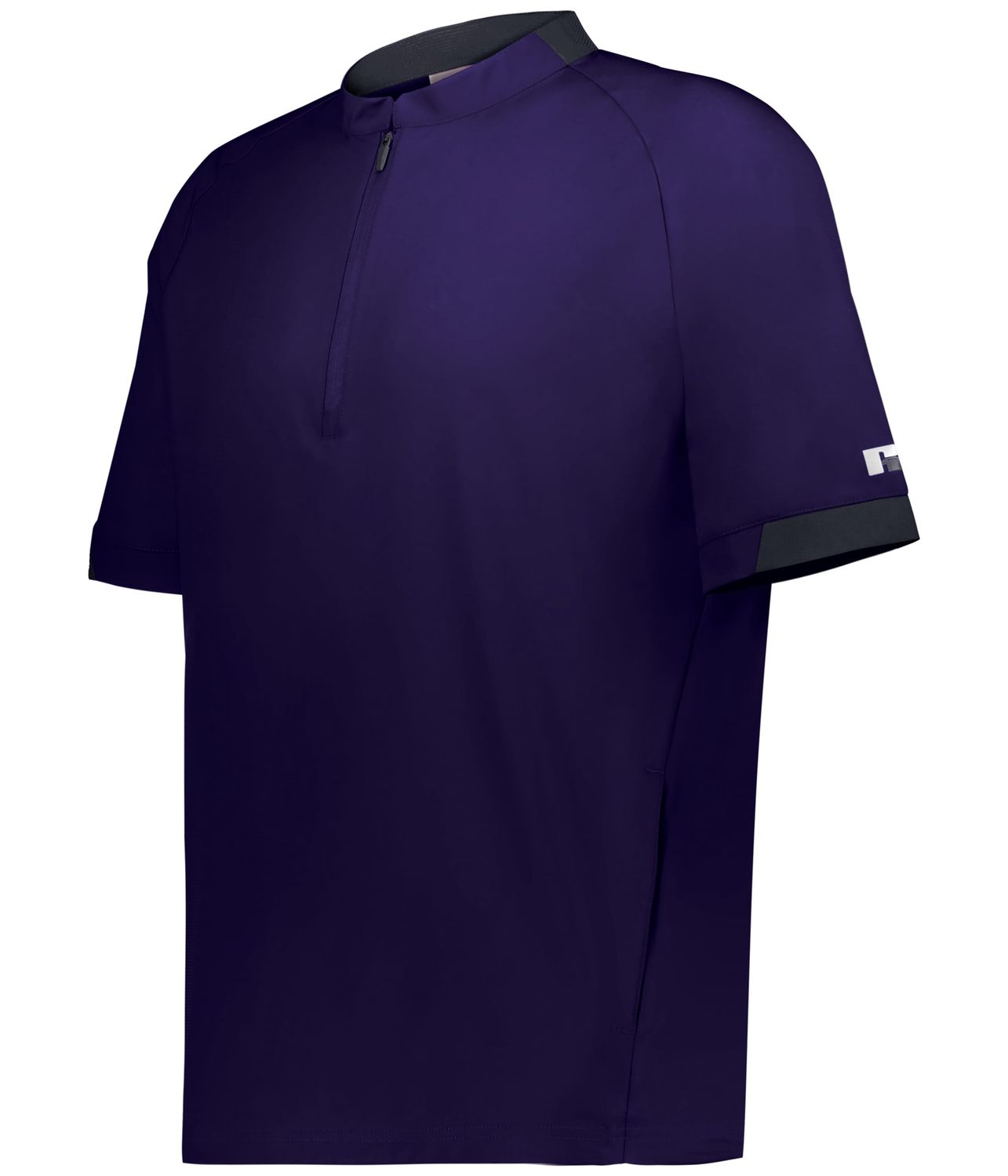 LEGEND SHORT SLEEVE PULLOVER, Colour: PURPLE/STEALTH, Size: S