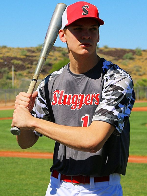CAMO SPORT BASEBALL JERSEY