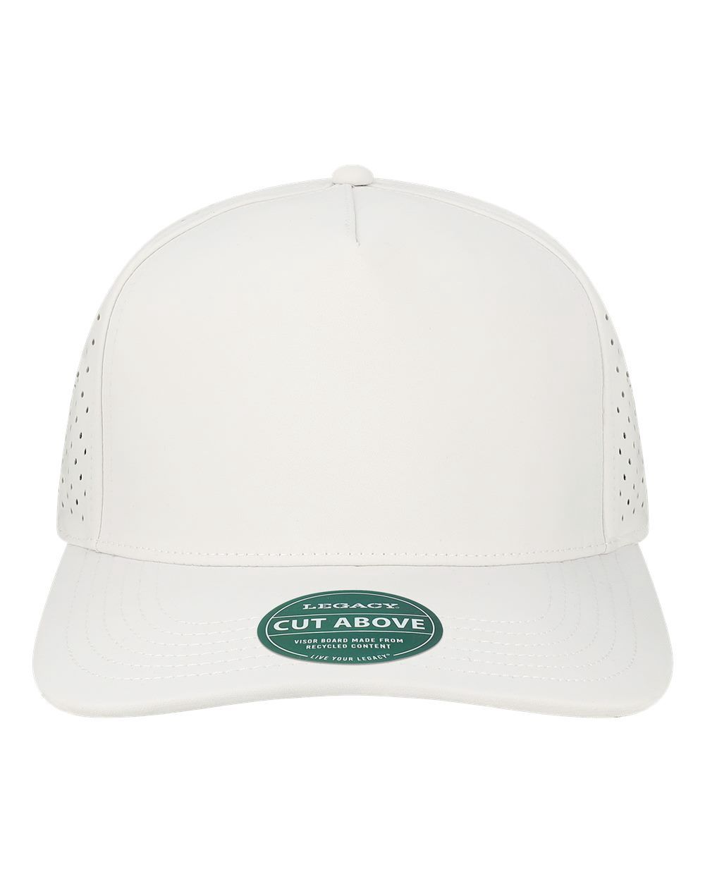 THE CUT ABOVE CAP, Colour: WHITE, Size: OSFM