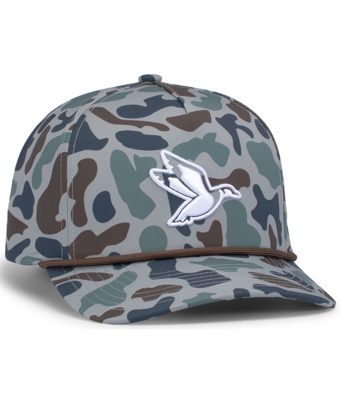 P685 DUCK CAMO 5-PANEL SNAPBACK