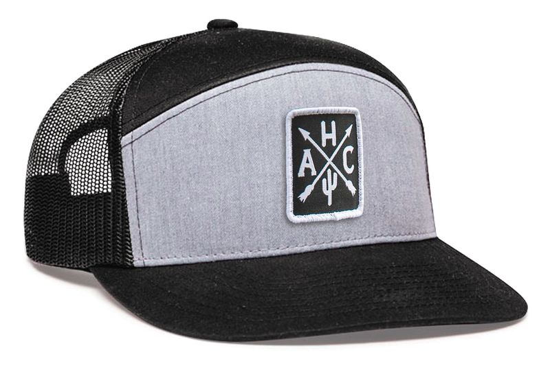 P787 6-PANEL ARCH TRUCKER SNAPBACK
