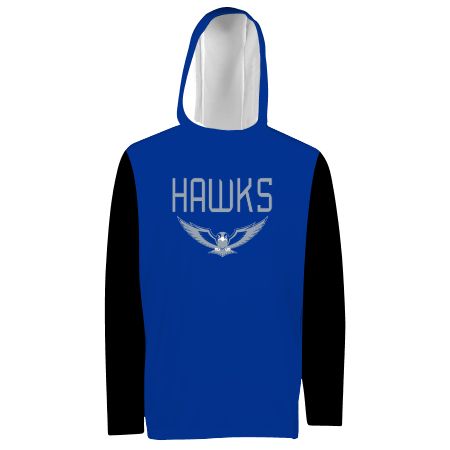 COTTON-TOUGH POLY HOODIE, Colour: CUSTOM, Size: YS