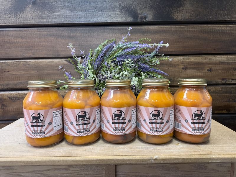 Amish Made Spiced Peaches Amish Made Spiced Peaches