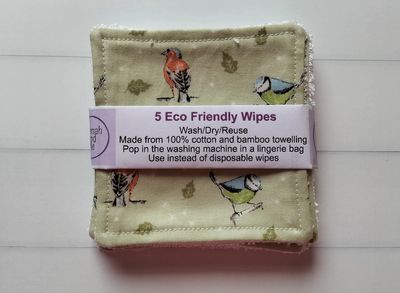 Scottish Fabric Face Wipes -  Mixed