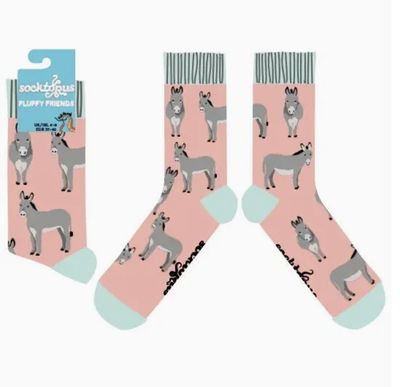 Fluffy Donkeys Socks