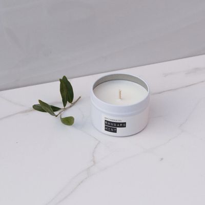 Kip Candle Co. 30 Oz Travel Tin - Rhubarb, Mint