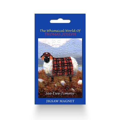 Thomas Joseph Jigsaw Magnet