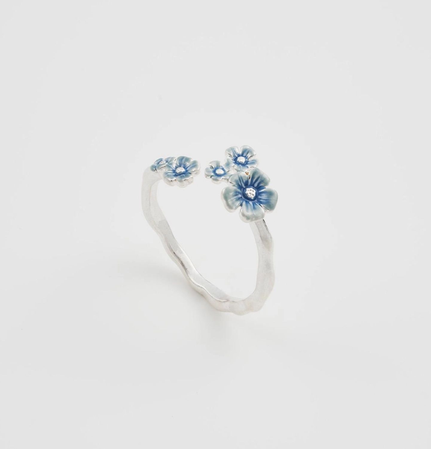Fable Forget Me Not Silver Ring Fable Forget Me Not Silver Ring