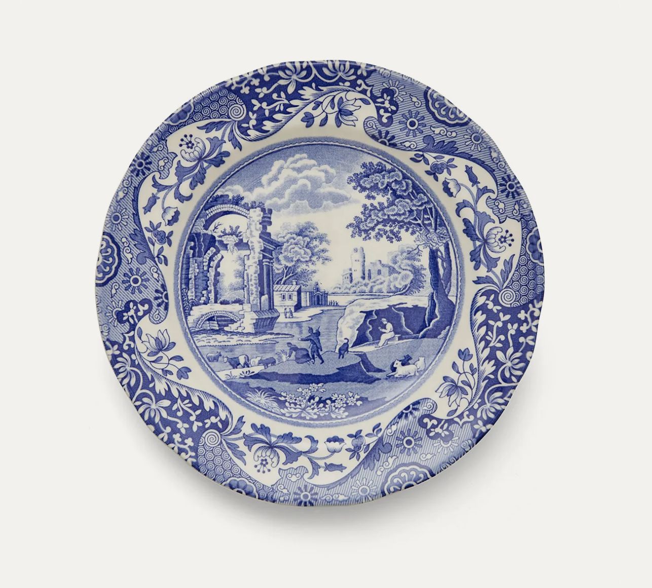 Spode Blue Italian 19cm Side Plade