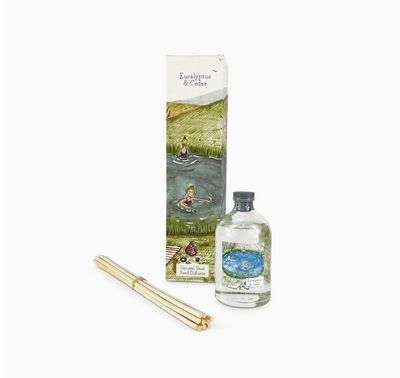 100ml Reed Diffuser - Eucalyptus & Cedar (Wild Swimming) - Uk Only