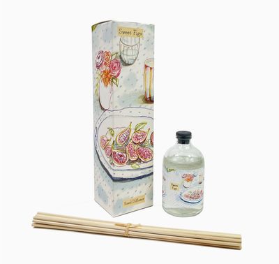 100ml Reed Diffusers - Sweet Figs (Mediterranean Fig & Olive) - Uk Only