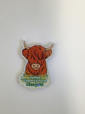 Magnet-Pollok Country Park Highland Cow