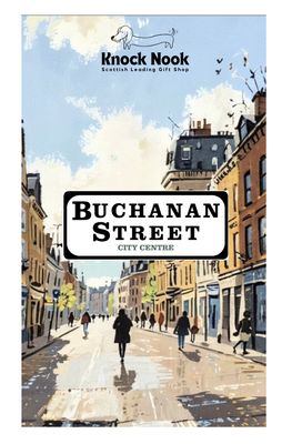 Knock Nook Buchanan Street Enamel Pin