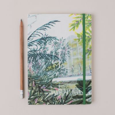 Botanical Gardens Palm House - A5 Notebook