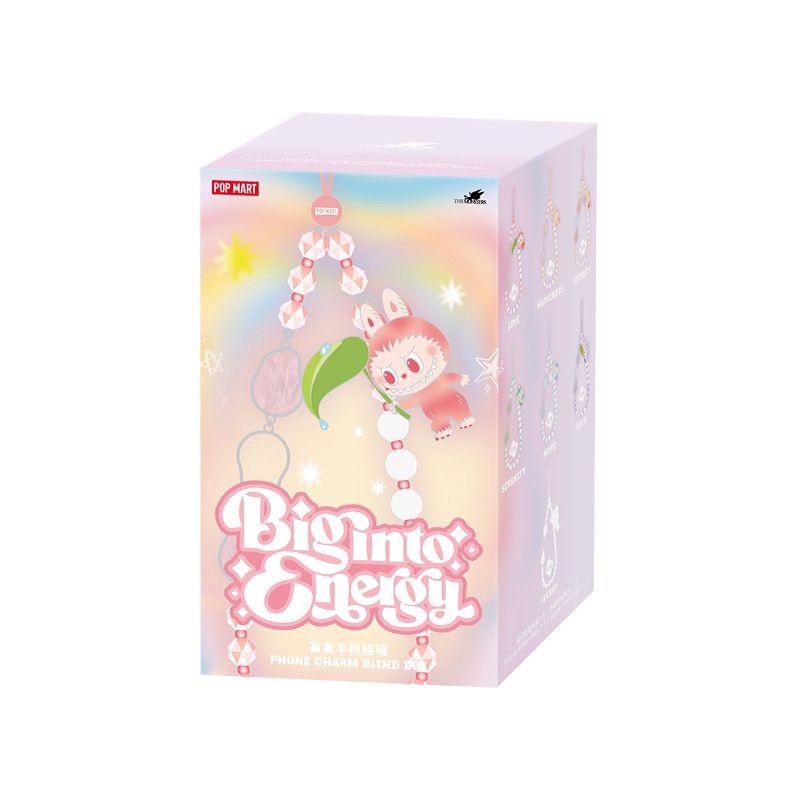 Pop Mart - THE MONSTERS Big into Energy Series-Phone Charm Blind Box - No return & refund