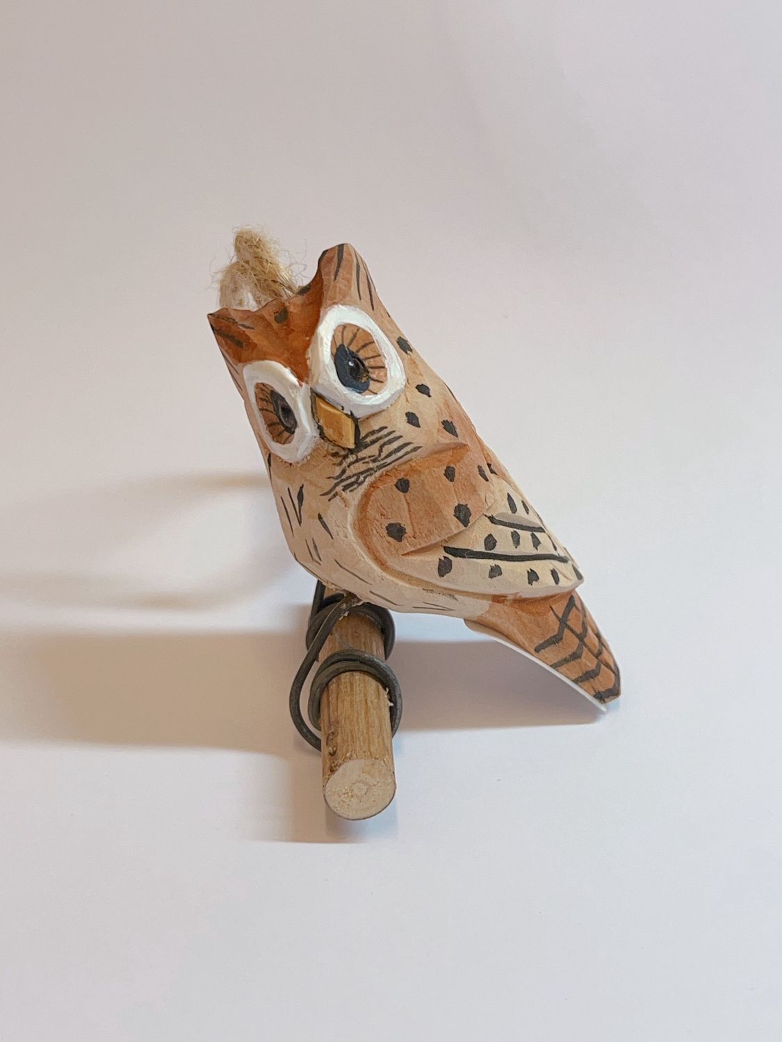 Wooden Carving Owl