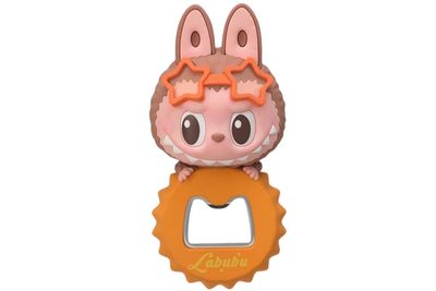 Pop Mart - The Monsters Jump Into Summer Series Labubu (Passionate Summer) Bottle Opener Fridge Magnet - No return & refund