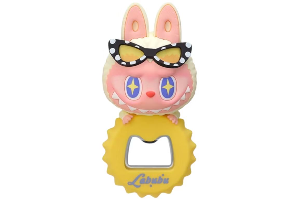 Pop Mart - The Monsters Jump Into Summer Series Labubu (Sparkling Summer) Bottle Opener Fridge Magnet - No return & refund