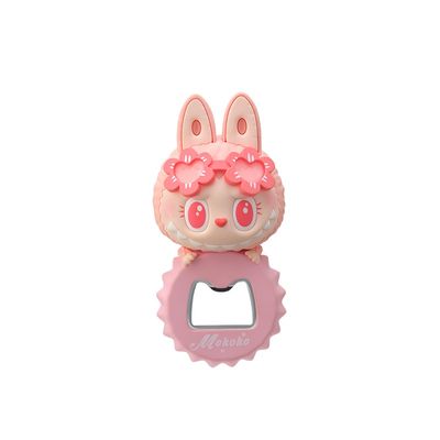 Pop Mart - The Monsters Jump Into Summer Series Mokoko Bottle Opener Fridge Magnet - No return & refund