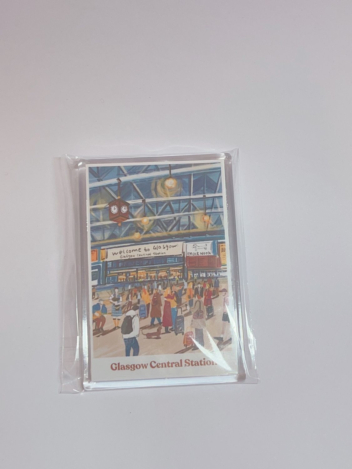 Glasgow central Station Magnet-L