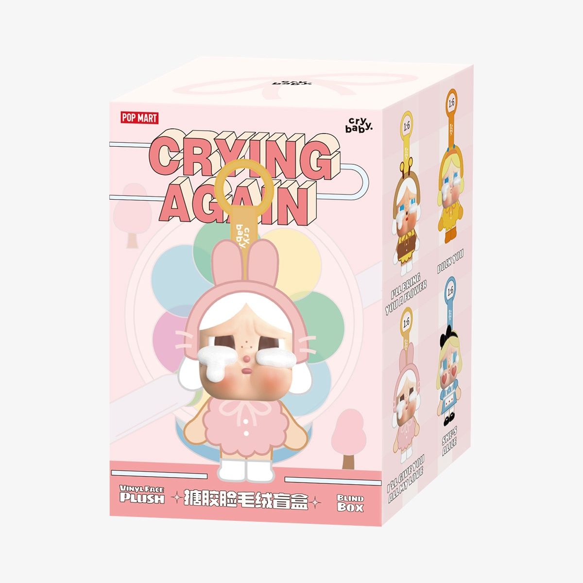 Pop Mart - CRYBABY Crying Again Series-Vinyl Face Plush Blind Box