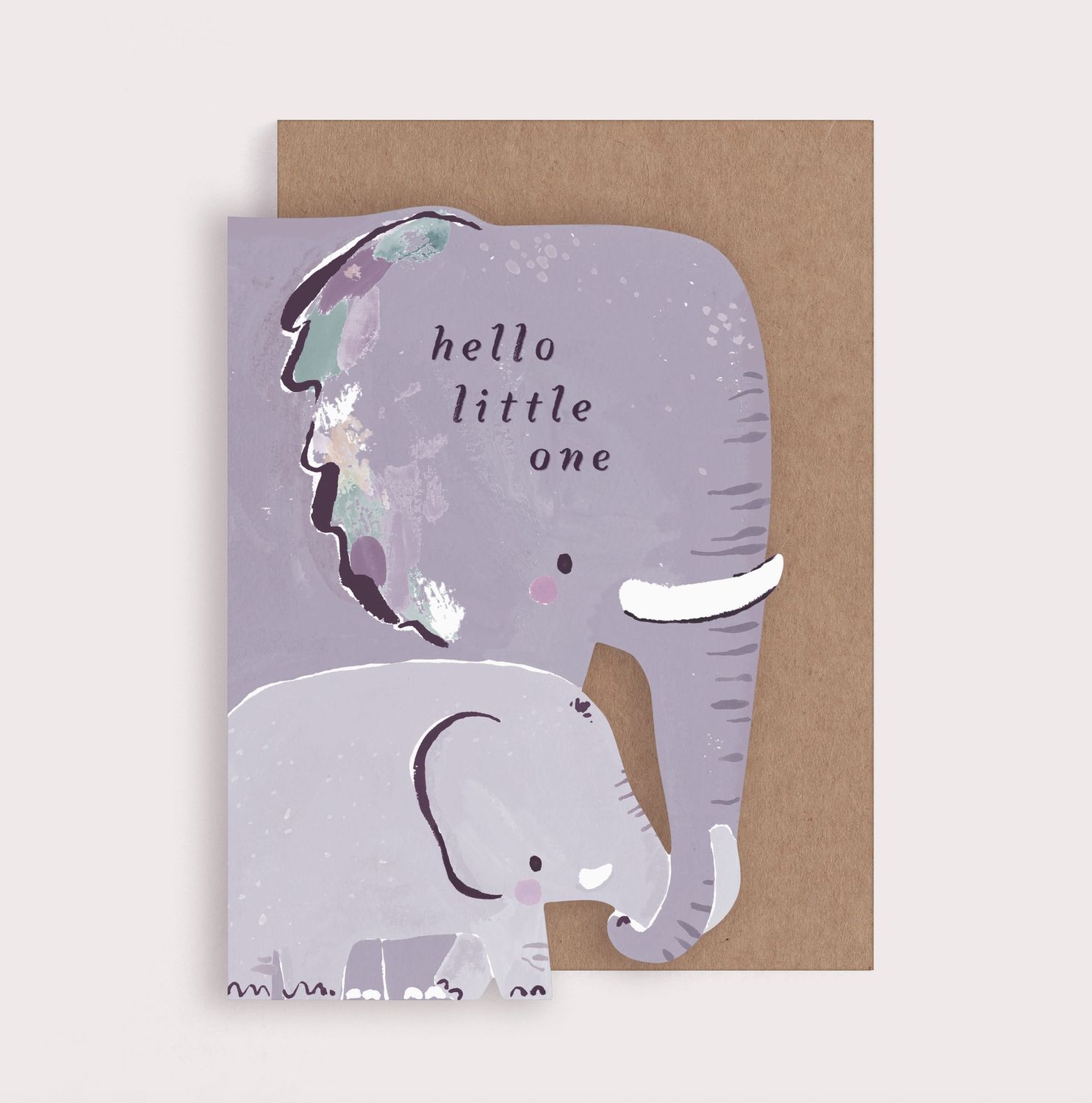 Elephant New Baby Card | New Parent Card