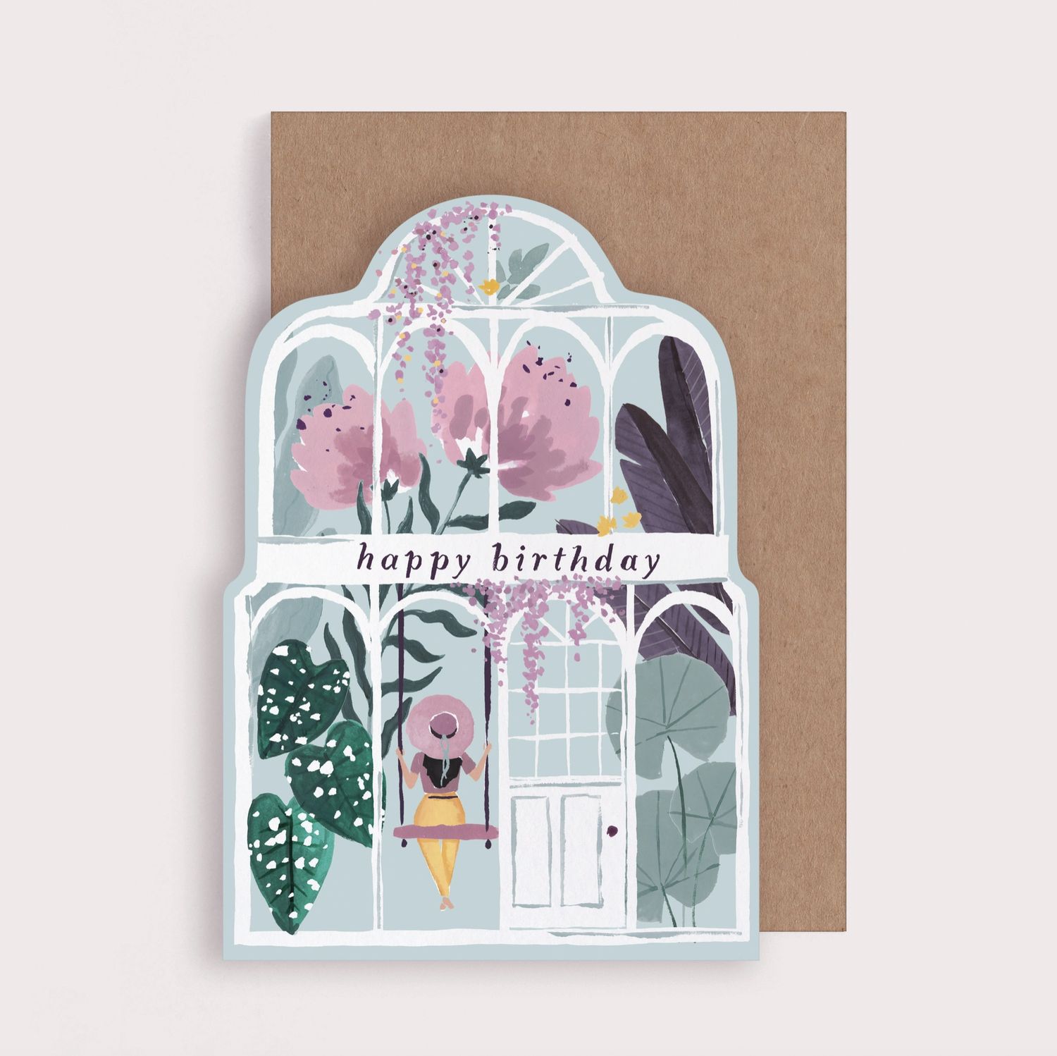Greenhouse Birthday Card | Plant Birthday Card