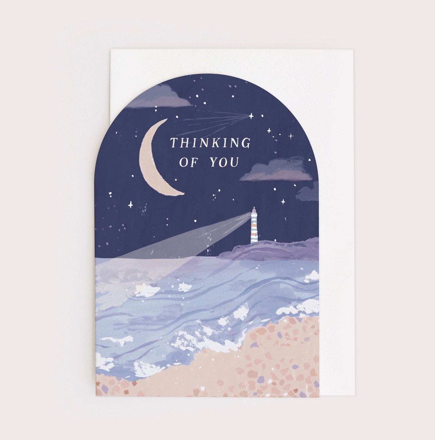 Thinking of You Lighthouse Card | Thinking of You Card Thinking of You Lighthouse Card | Thinking of You Card