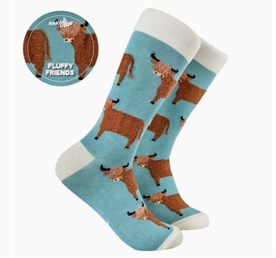 Fluffy Wee Hairy Coo Socks