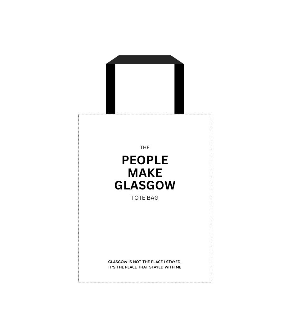 Knock Nook Desigan Canvas bag - People Make Glasgow Knock Nook Desigan Canvas bag - People Make Glasgow