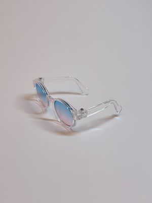 Keychain Decorative Plastic Glasses - Not a Toy