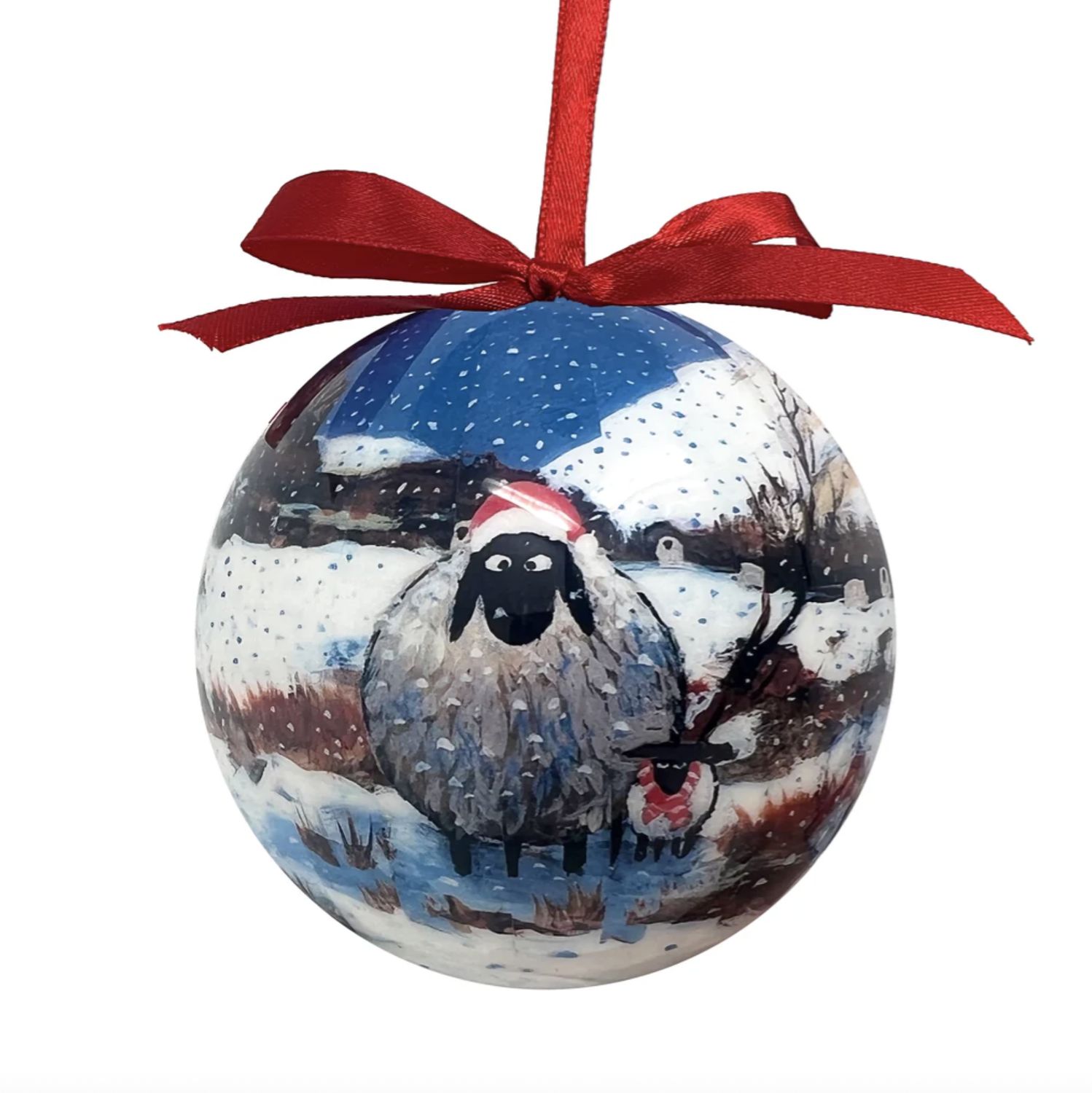 Thomas  Joseph Snow Joke Christmas Bauble