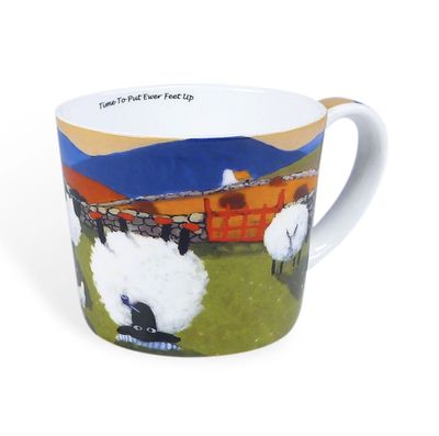 Thomas Joseph - Time To Put Ewer Feet Up Mug